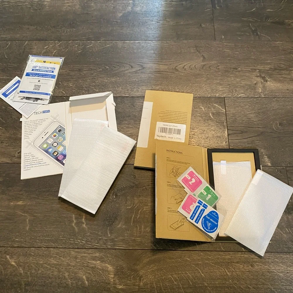 Total of 6 Glass Screen‎ Protectors for IPhone NIB